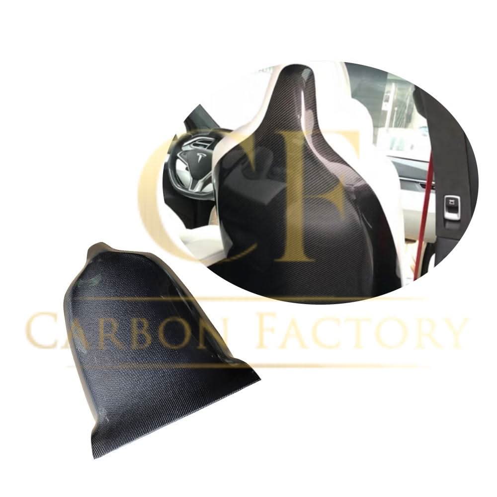 Carbon Fibre Seat Covers for Tesla Model X 16-Present
