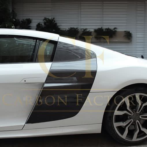 Carbon Fibre Side Fender Panels Blade for Audi R8 Gen 1 08-14