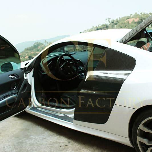 Carbon Fibre Side Fender Panels Blade for Audi R8 Gen 1 08-14