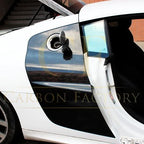 Carbon Fibre Side Fender Panels Blade for Audi R8 Gen 1 08-14