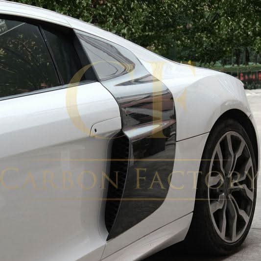Carbon Fibre Side Fender Panels Blade for Audi R8 Gen 1 08-14