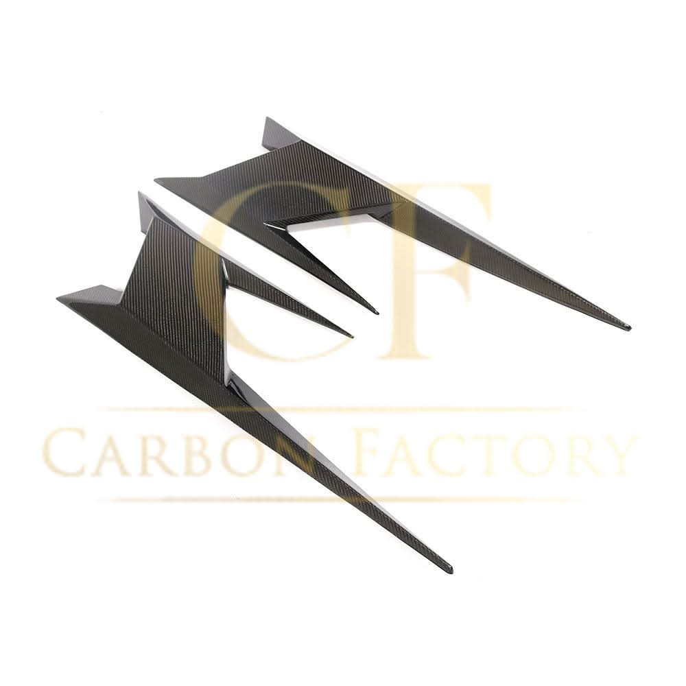 Carbon Fibre Side Rear Trims for Mercedes C238 E Class Coupe 16-23