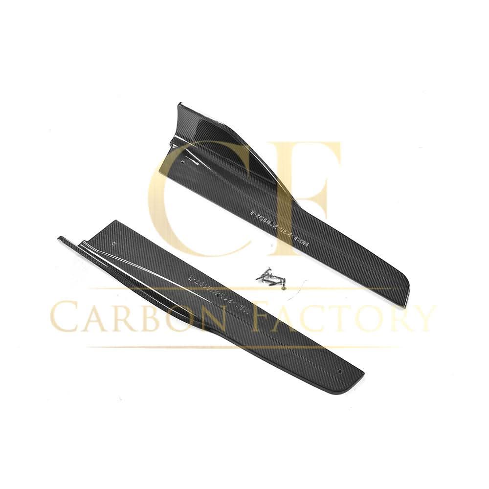 Carbon Fibre Side Skirts Extensions for BMW F80 M3 F82 F83 M4 14-20