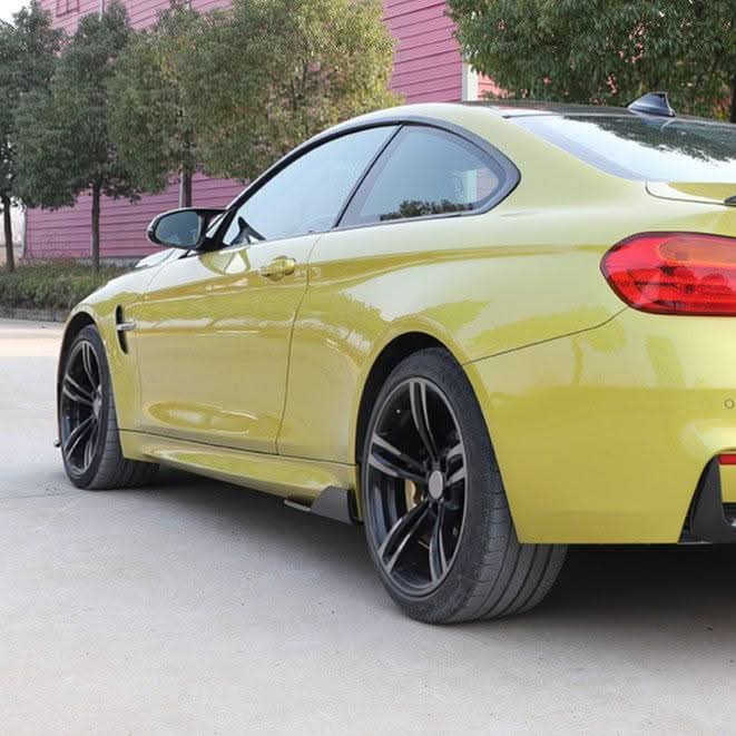 Carbon Fibre Side Skirts Extensions for BMW F80 M3 F82 F83 M4 14-20