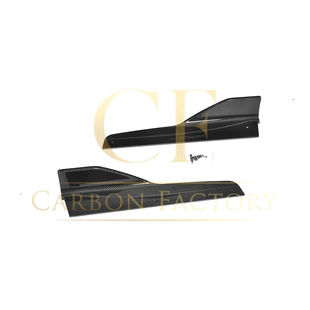 Carbon Fibre Side Skirts Extensions for BMW F80 M3 F82 F83 M4 14-20