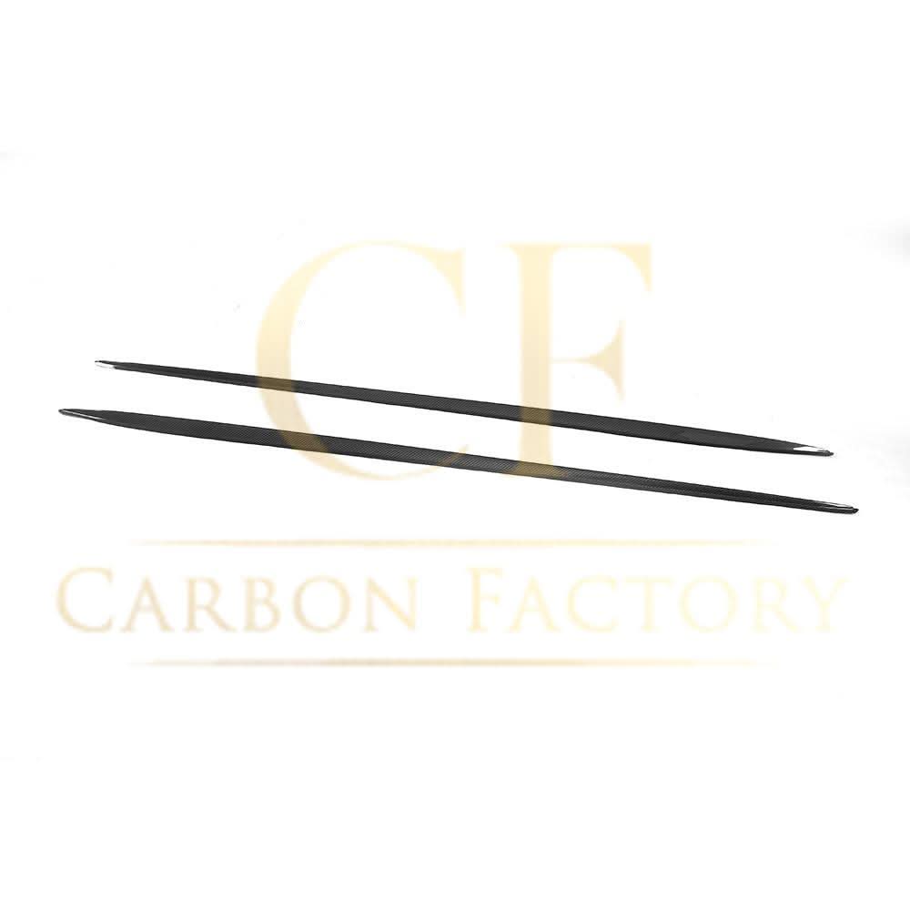 Carbon Fibre Side Skirts Trims for Mercedes C238 E Class Coupe 16-23