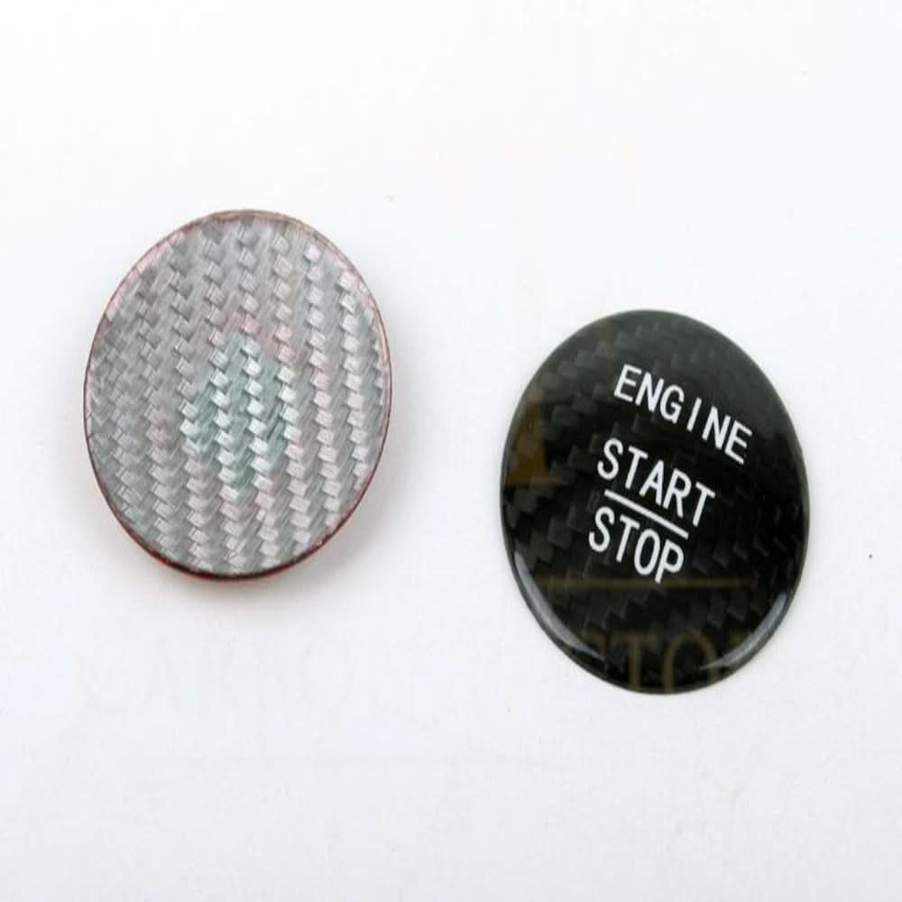 Carbon Fibre Universal Keyless Go Engine Start Button for Mercedes Benz