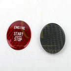 Carbon Fibre Universal Keyless Go Engine Start Button for Mercedes Benz
