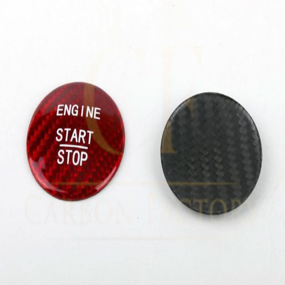 Carbon Fibre Universal Keyless Go Engine Start Button for Mercedes Benz