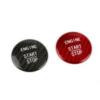 Carbon Fibre Universal Keyless Go Engine Start Button for Mercedes Benz