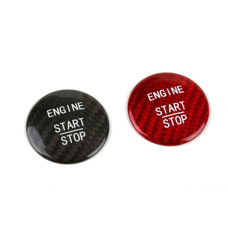 Carbon Fibre Universal Keyless Go Engine Start Button for Mercedes Benz