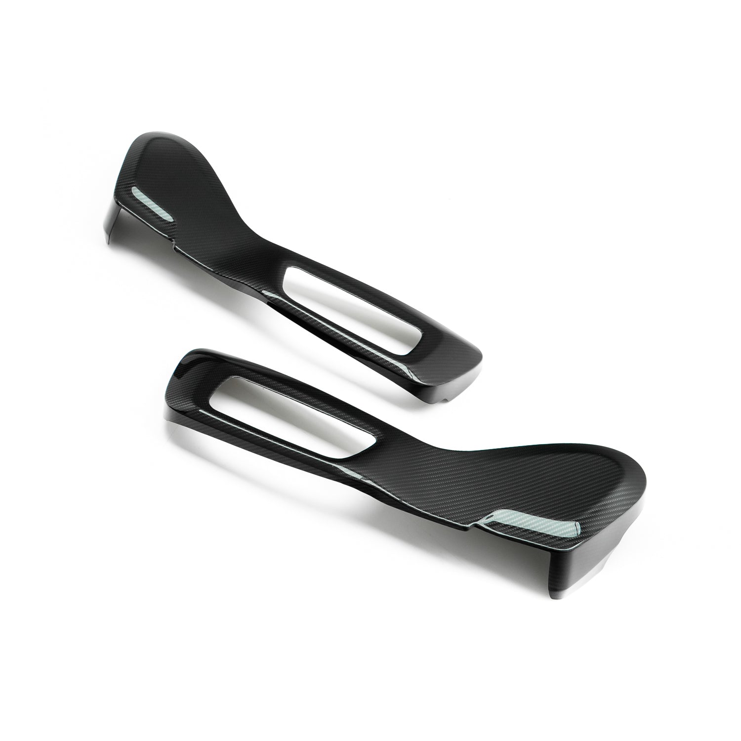 SHFT BMW G80 & G81 M3 Gloss Carbon Fibre Seat Base Trims