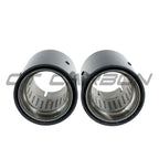 BMW F20/F21/F22/F23/F30/F31/F32/F33 CARBON EXHAUST TIPS - CHROME (SET OF 2)