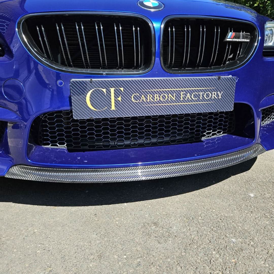Centre Insert Pre-Preg Carbon Fibre Front Splitter for BMW F06 F12 F13 M6 11-18