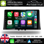 Citroen Berlingo Peugeot Partner Vauxhall Combo 10" Apple Carplay / Android Auto Stereo Upgrade 2018-23