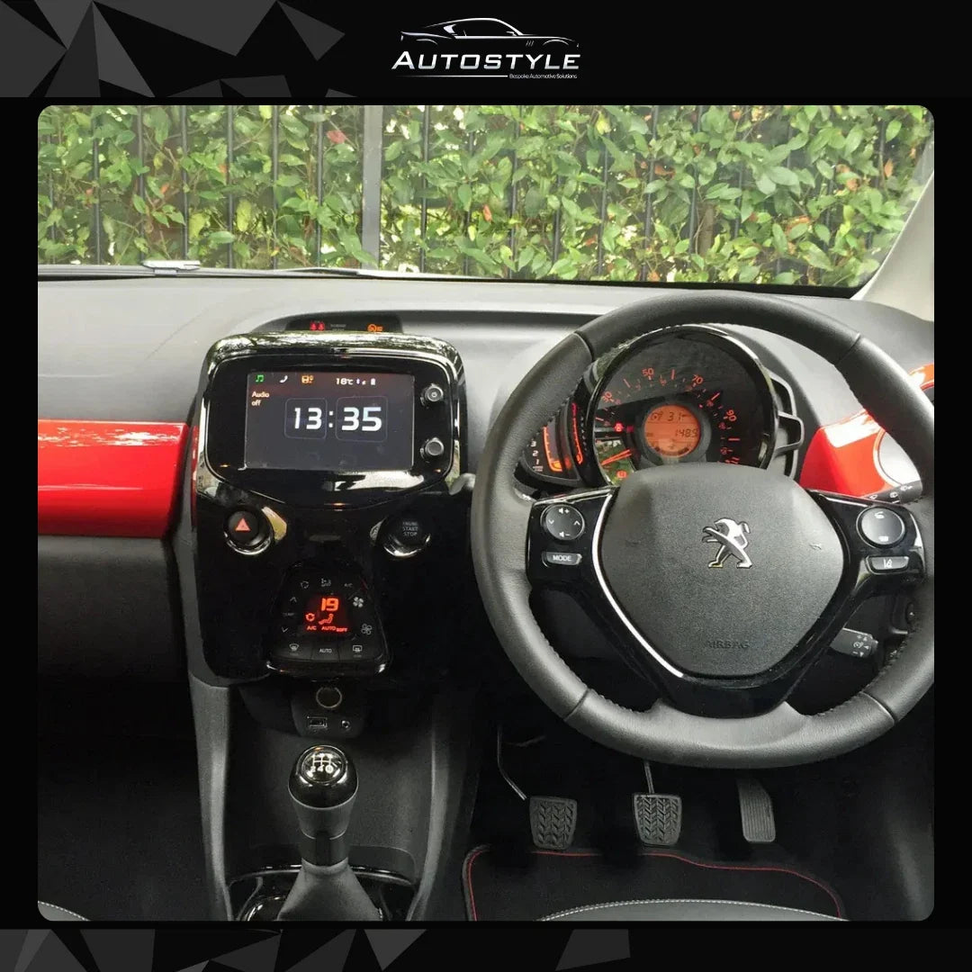 Citroen C1 Peugeot 108 Toyota Aygo Apple Carplay / Android Auto 9" Stereo Upgrade (2014-21)