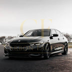 Competition Style Gloss Black Front Splitter for BMW 3 Series G20 G21 Pre-LCI 19-22