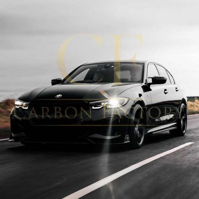Competition Style Gloss Black Front Splitter for BMW 3 Series G20 G21 Pre-LCI 19-22