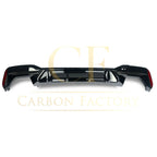Competition Style Gloss Black Rear Diffuser for BMW F90 M5 & G30 G31 5 Series M Sport 17-24