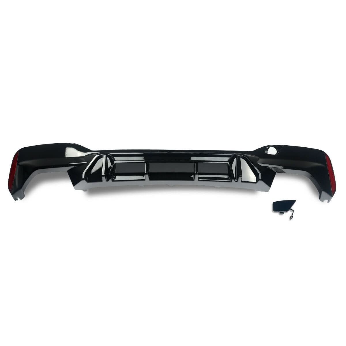 Competition Style Gloss Black Rear Diffuser for BMW F90 M5 & G30 G31 5 Series M Sport 17-24