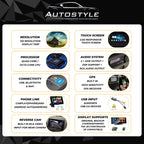 Nissan Qashqai / X-Trail Rogue T32 Apple Carplay / Android Auto 10" Stereo Upgrade (2013-20)