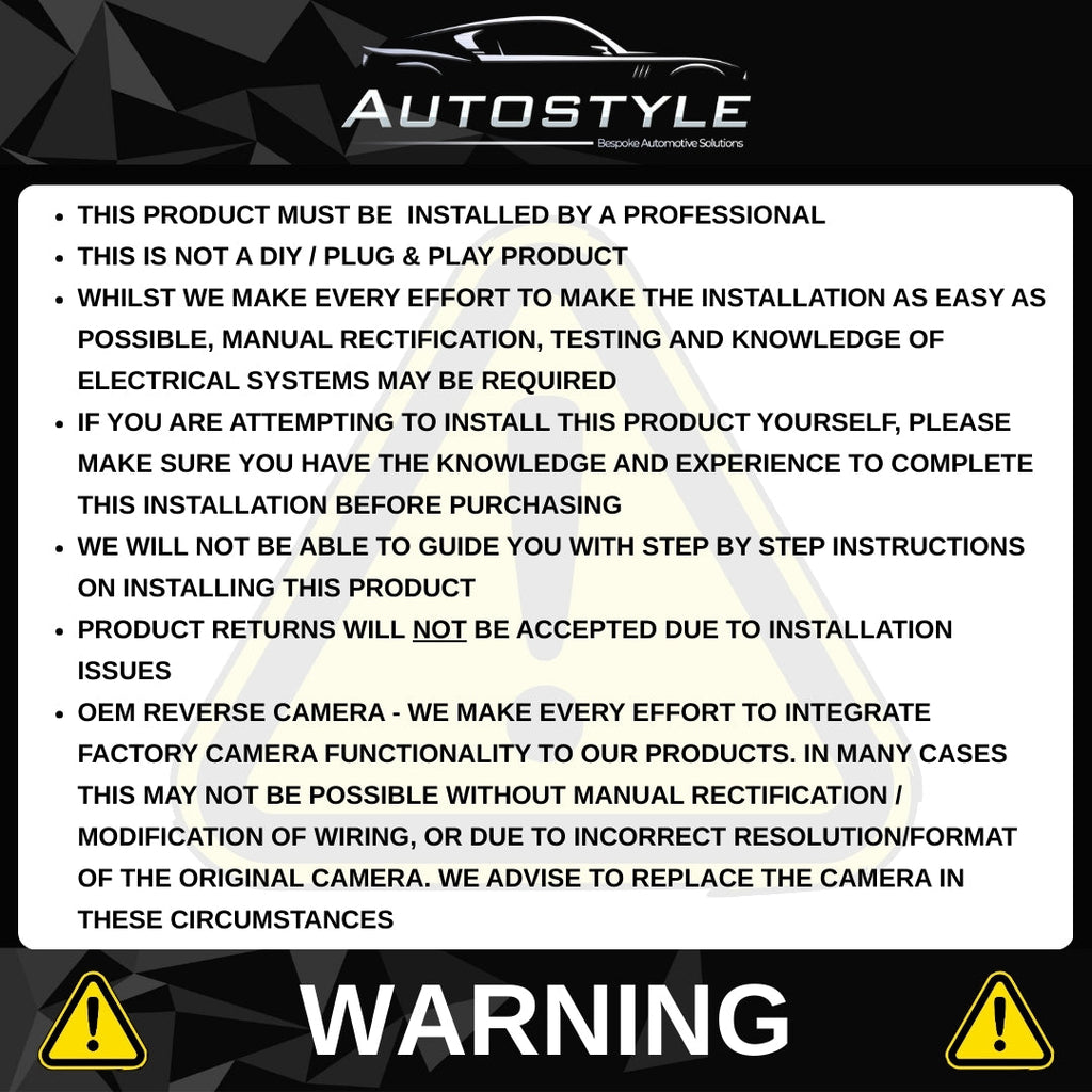 Toyota CHR Apple Carplay / Android Auto 9" Stereo Upgrade 2016-20