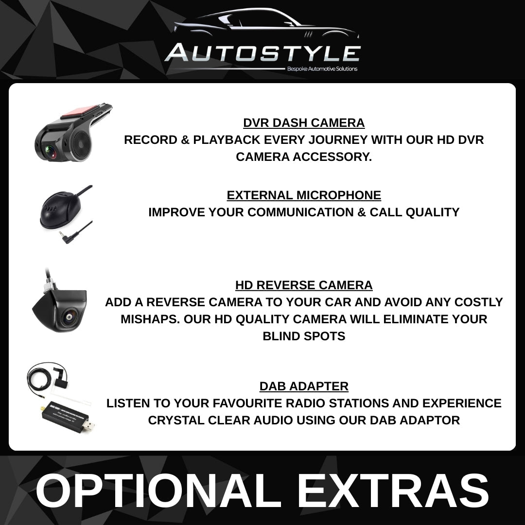 Nissan Qashqai / X-Trail Rogue T32 Apple Carplay / Android Auto 10" Stereo Upgrade (2013-20)