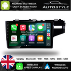 Honda Jazz / Fit Apple Carplay / Android Auto 9" Stereo Upgrade 2013-2020