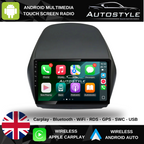 Hyundai Tucson IX35  Apple Carplay / Android Auto 9" Stereo Upgrade (2009-2015)