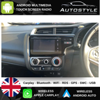 Honda Jazz / Fit Apple Carplay / Android Auto 9" Stereo Upgrade 2013-2020