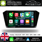 VW Passat B8 Apple Carplay / Android Auto 10" Stereo Upgrade 2014-2022