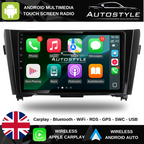 Nissan Qashqai / X-Trail Rogue T32 Apple Carplay / Android Auto 10" Stereo Upgrade (2013-20)