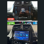 Toyota Prius XW50 Apple Carplay / Android Auto 9" Stereo Upgrade (2015- 2022)