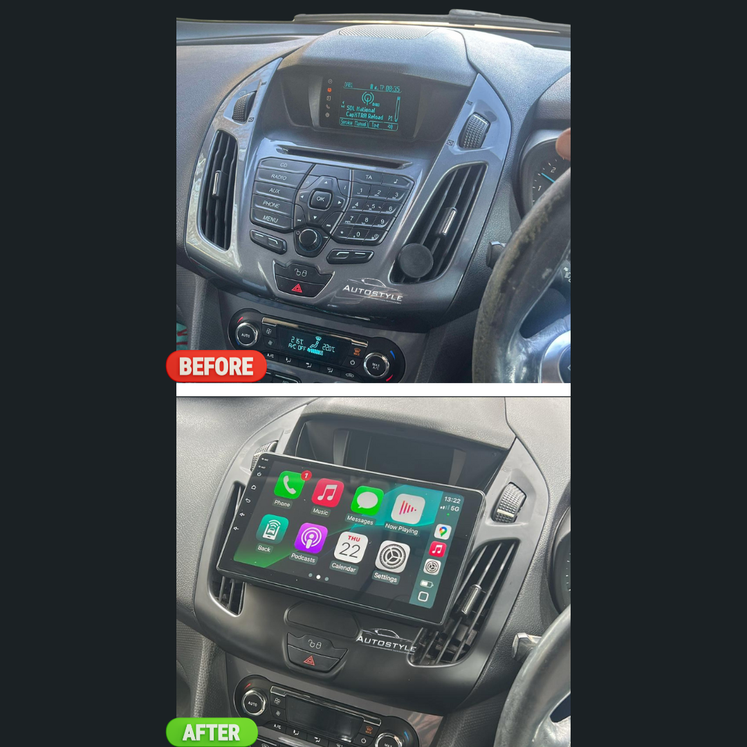Ford Transit Connect Apple Carplay / Android Auto 9" Stereo Upgrade 2012-17