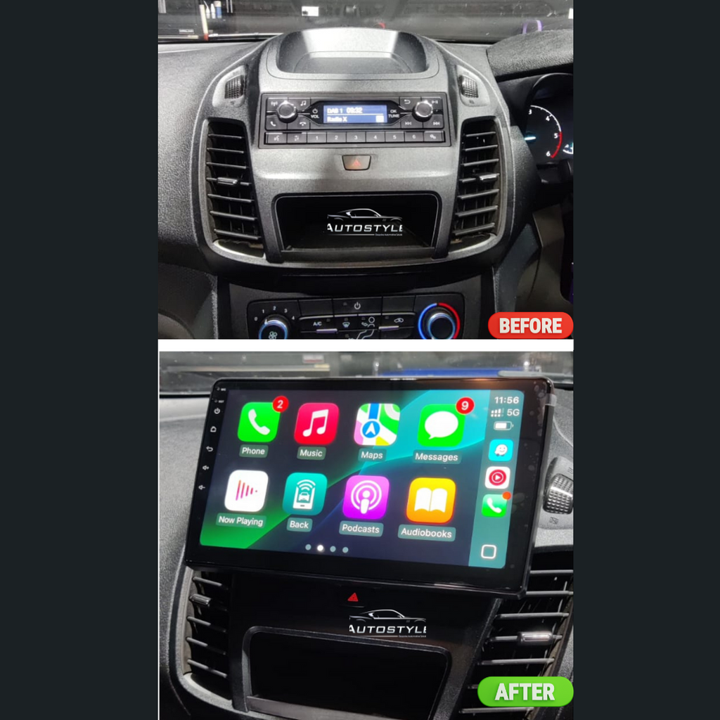 Ford Transit Connect Apple Carplay / Android Auto 10" Stereo Upgrade 2017+