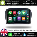 Mercedes-Benz SL Class R230 Apple Carplay / Android Auto 9" Stereo Upgrade