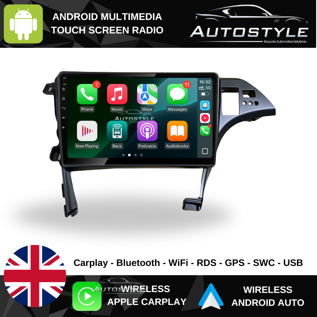 Toyota Prius Apple Carplay / Android Auto 9" Stereo Upgrade (2009 - 2015)