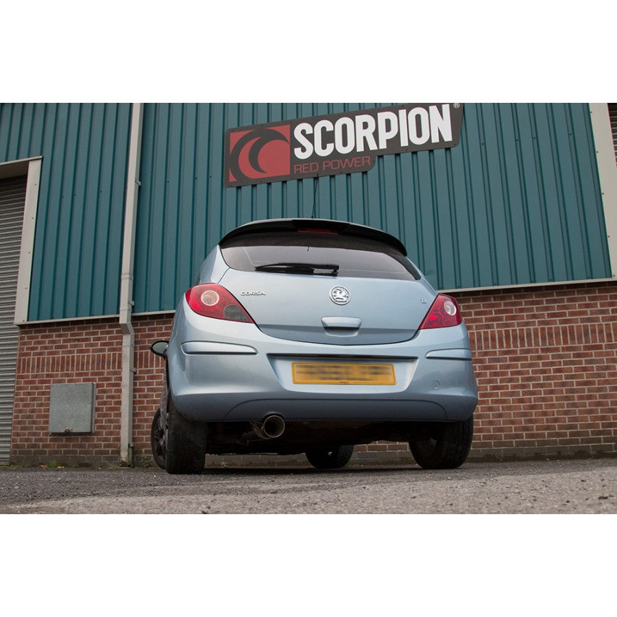 Corsa D 1.0/1.2/1.4 Scorpion Exhaust