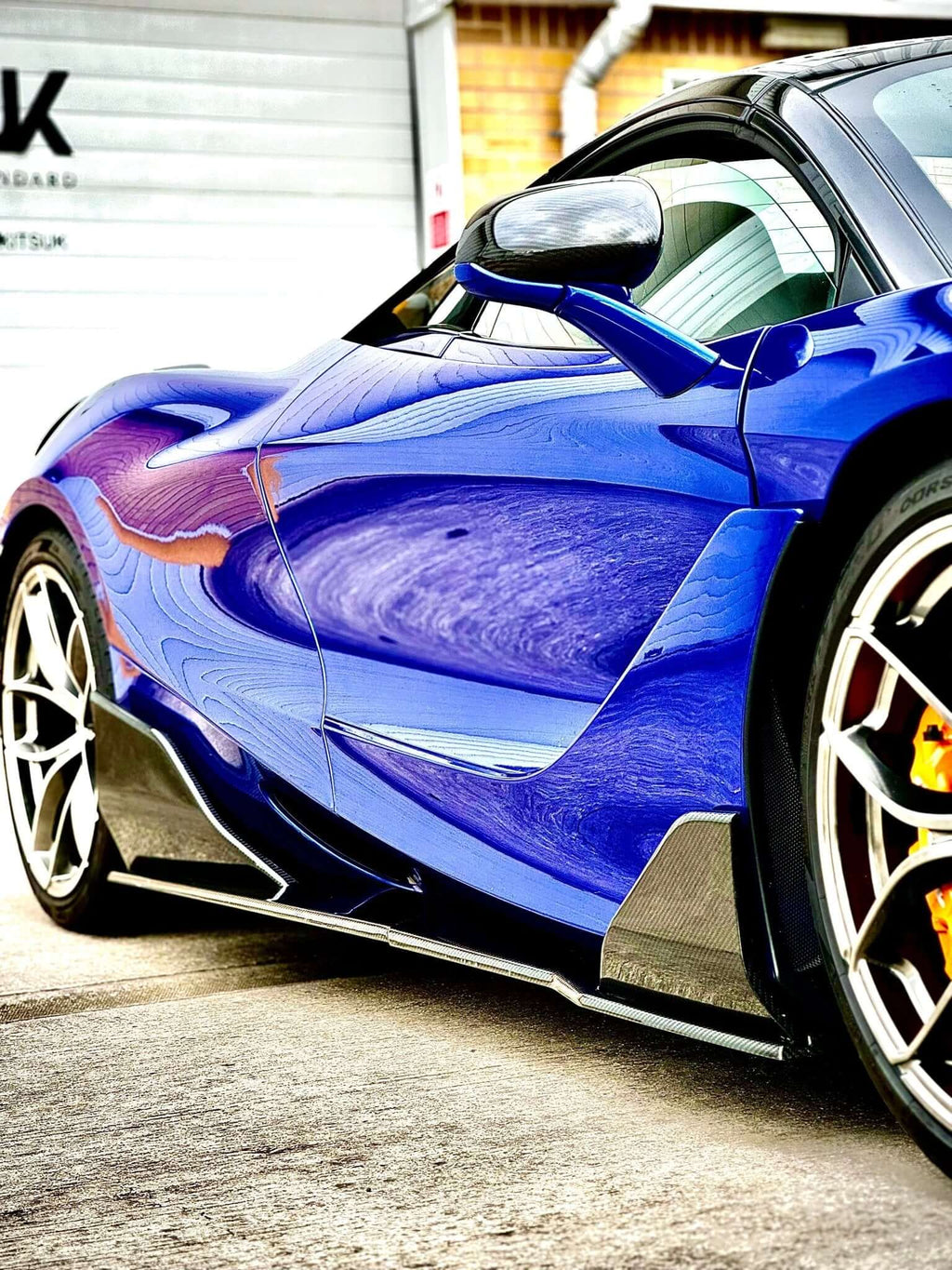 McLaren 720S Carbon Fibre CT Design Side Skirts