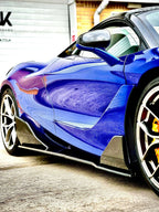 McLaren 720S Carbon Fibre CT Design Side Skirts