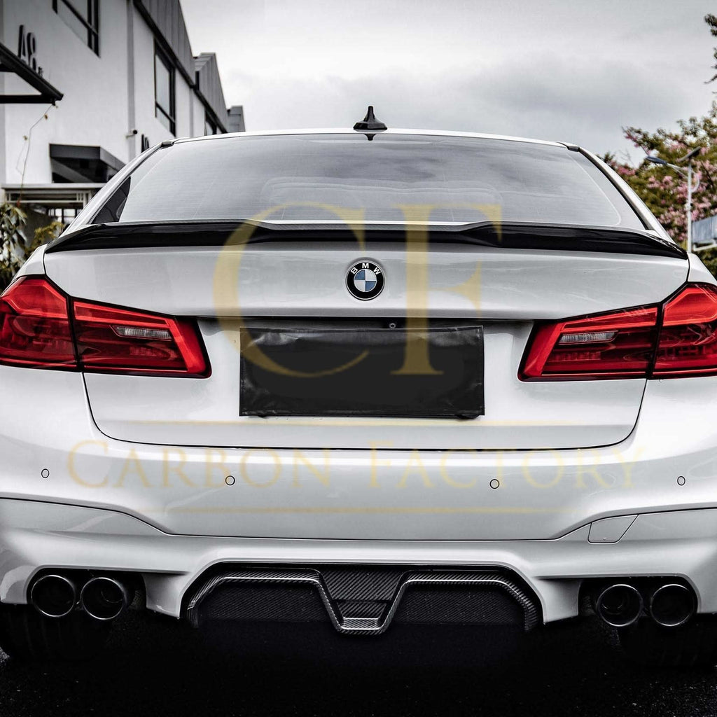 DA Style Pre-Preg Carbon Fibre Boot Spoiler for BMW 5 Series G30 F90 M5 17-23