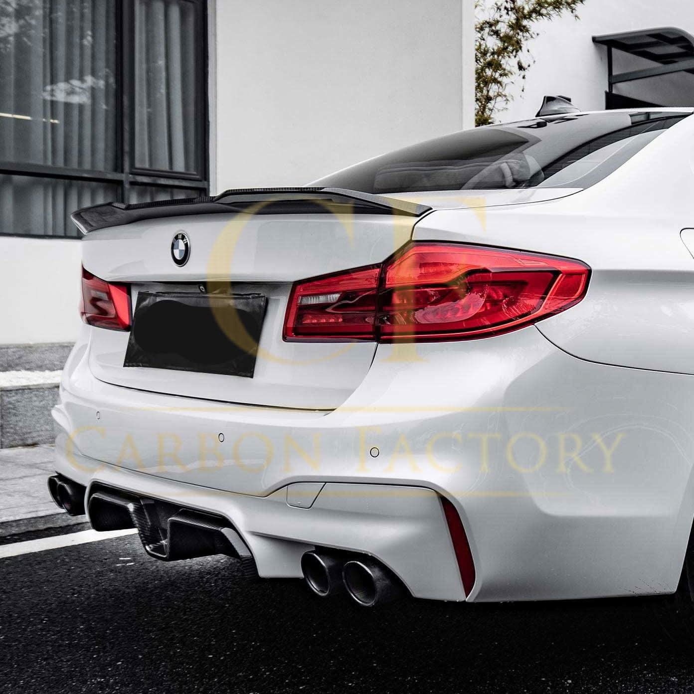 DA Style Pre-Preg Carbon Fibre Boot Spoiler for BMW 5 Series G30 F90 M5 17-23