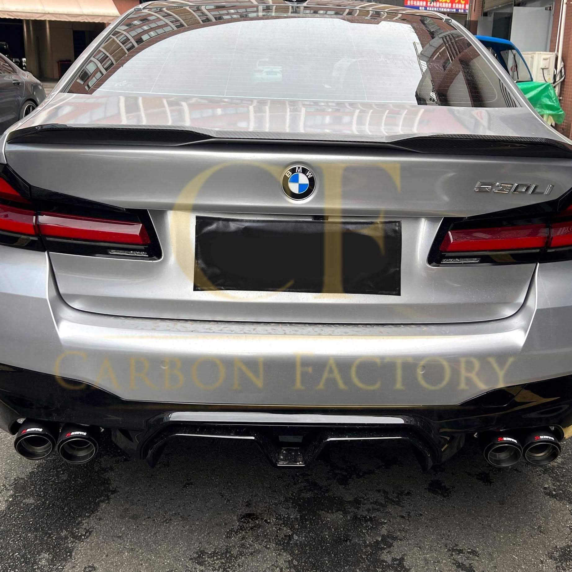 DA Style Pre-Preg Carbon Fibre Boot Spoiler for BMW 5 Series G30 F90 M5 17-23