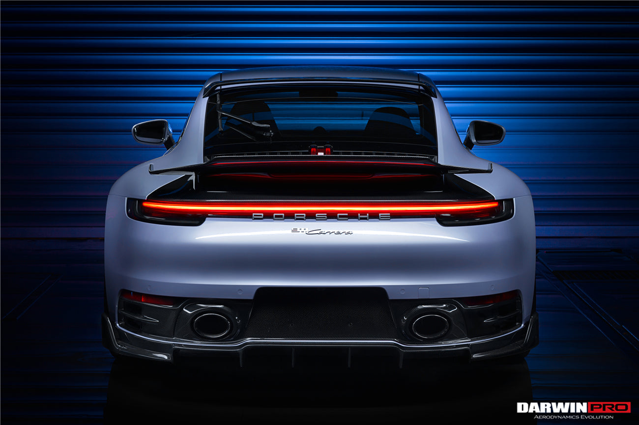 DARWINPRO - PORSCHE 911 992 CARRERA S/4/4S/TARGA/CABRIOLET BKSS STYLE REAR DIFFUSER