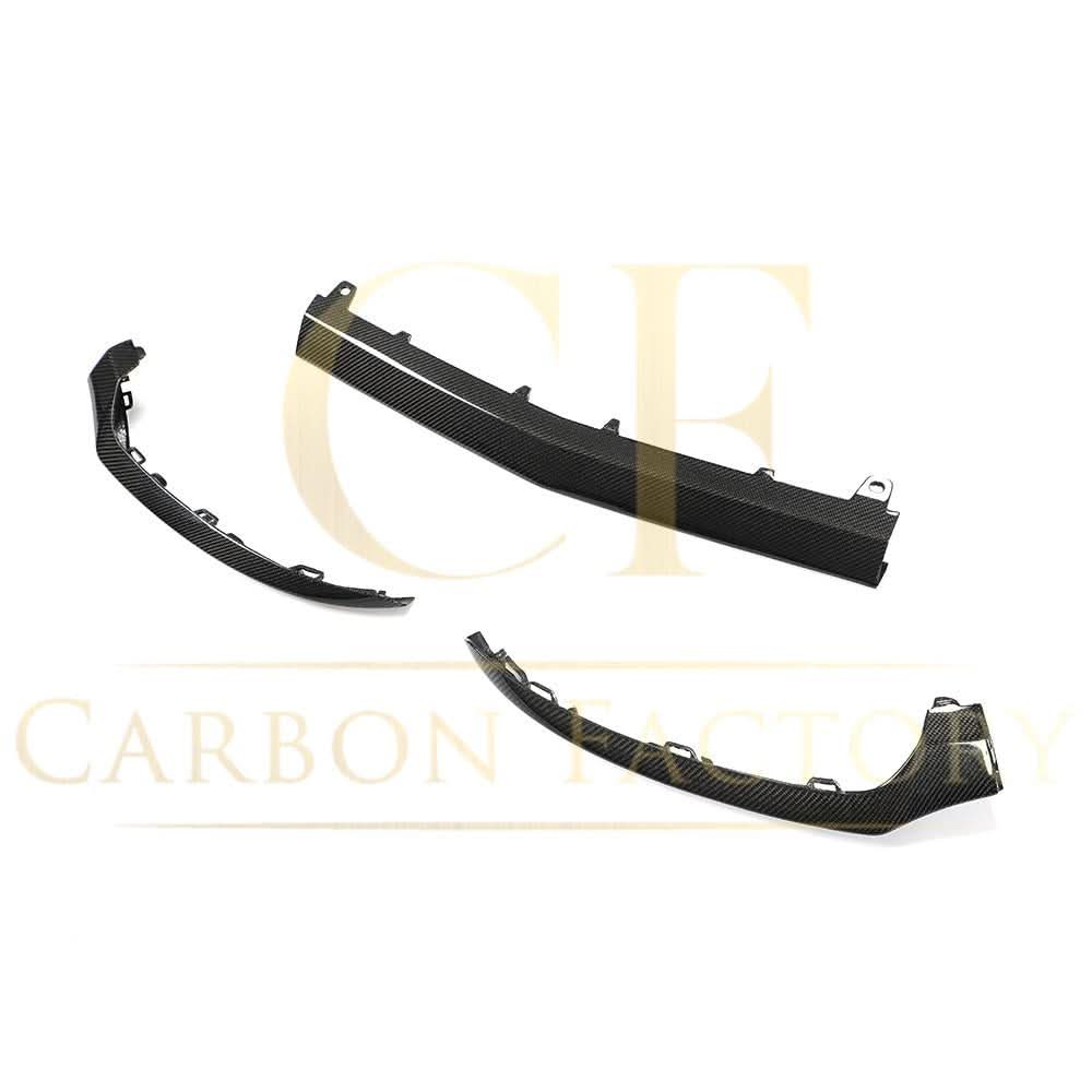 DE Style Carbon Fibre Front Splitter for Mercedes Benz W205 C Class 14-18