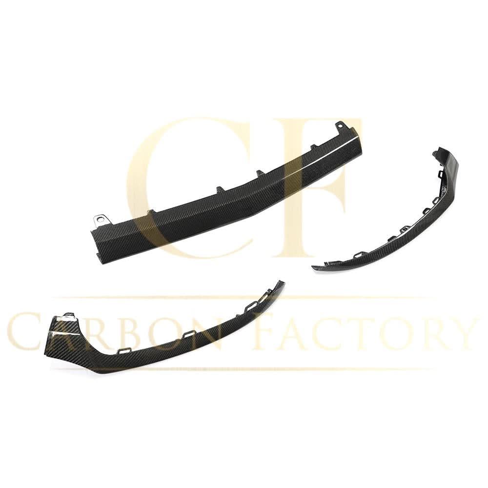 DE Style Carbon Fibre Front Splitter for Mercedes Benz W205 C Class 14-18