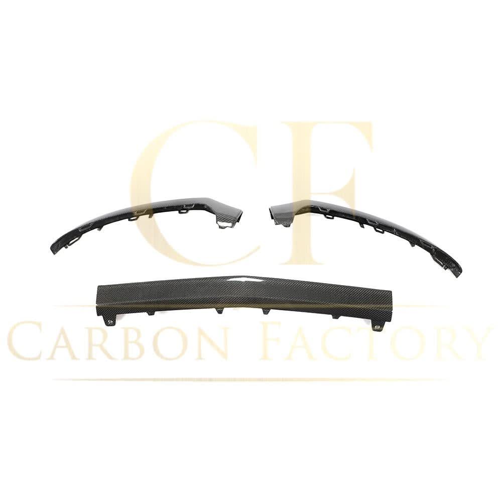 DE Style Carbon Fibre Front Splitter for Mercedes Benz W205 C Class 14-18