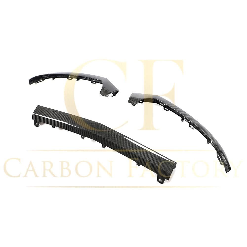 DE Style Carbon Fibre Front Splitter for Mercedes Benz W205 C Class 14-18