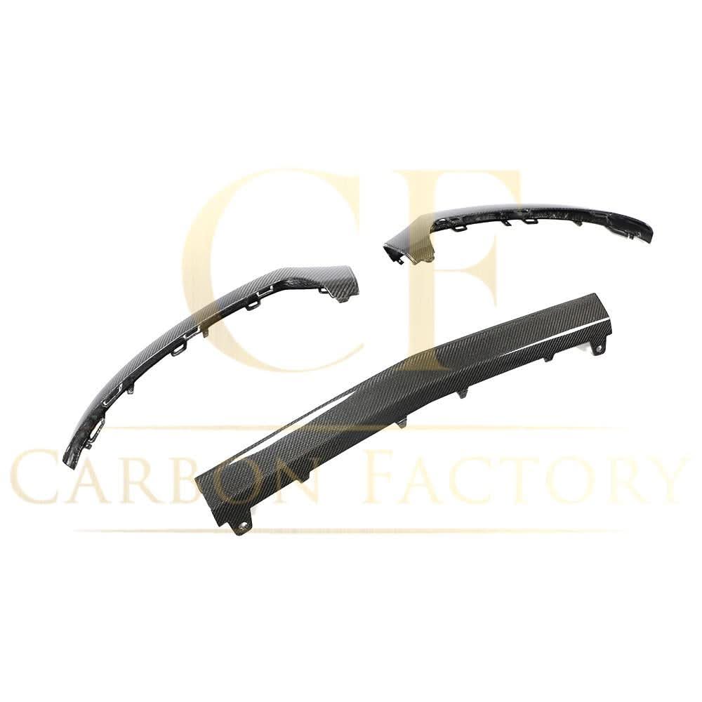 DE Style Carbon Fibre Front Splitter for Mercedes Benz W205 C Class 14-18