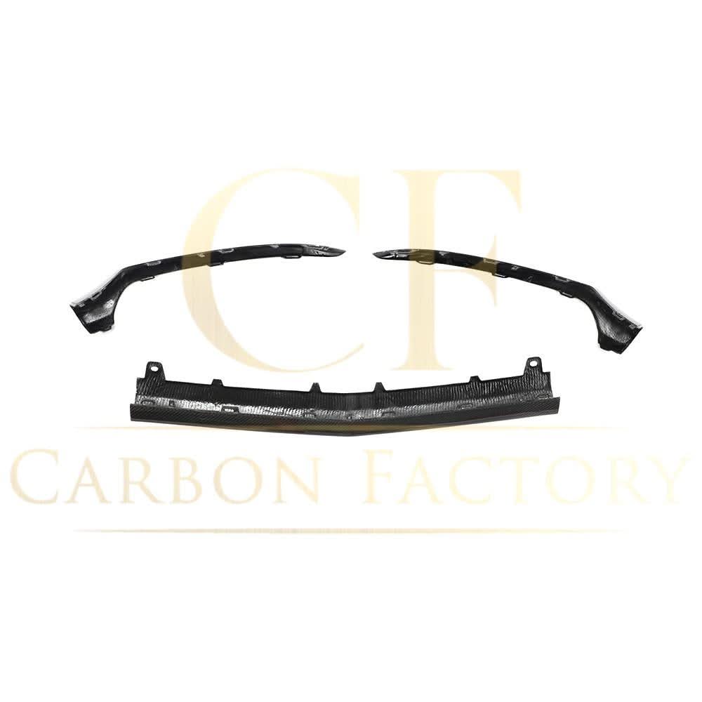 DE Style Carbon Fibre Front Splitter for Mercedes Benz W205 C Class 14-18